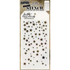 Stampers Anonymous - Tim Holtz - Christmas - Layering Stencil - Falling Stars