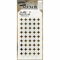 Stampers Anonymous - Tim Holtz - Layering Stencil - Shifter Burst