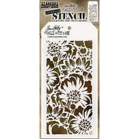 Stampers Anonymous - Tim Holtz - Layering Stencils - Bouquet