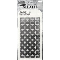 Stampers Anonymous - Tim Holtz - Layering Stencils - Linked Squares