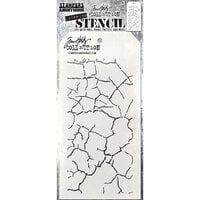 Stampers Anonymous - Tim Holtz - Layering Stencils - Fractured