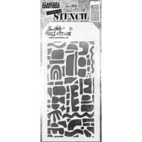 Stampers Anonymous - Tim Holtz - Stencils - Cutout Shapes 01