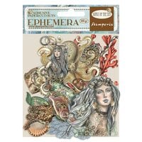 Stamperia - Songs Of The Sea Collection - Ephemera - Mermaids