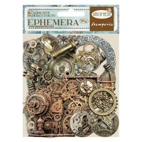 Stamperia - Songs Of The Sea Collection - Ephemera - Pipes and Mechanism