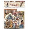 Stamperia - Vintage Library Collection - Embellishments - Assorted Die Cuts