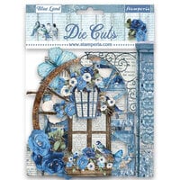 Stamperia - Blue Land Collection - Assorted Die Cuts