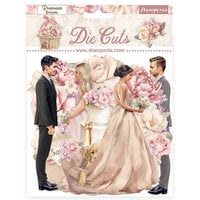 Stamperia - Romance Forever Collection - Assorted Die Cuts - Ceremony