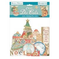 Stamperia - Christmas Patchwork Collection - Clear Die Cuts