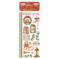 Stamperia - Classic Christmas Collection - Rub-On Transfers