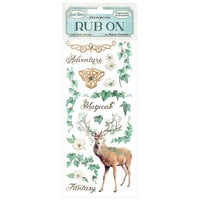 Stamperia - Magic Forest Collection - Rub-On Transfers - Deer