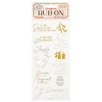 Stamperia - Create Happiness Christmas Plus Collection - Rub-On Transfers - Bells