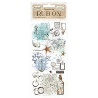 Stamperia - Sea Land Collection - Rub-On Transfers - Bottle