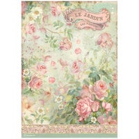 Stamperia - Rose Parfum Collection - A4 Rice Paper - Le Jardin des Parfums