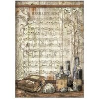 Stamperia - Songs Of The Sea Collection - A4 Rice Paper - Mermaid's Song