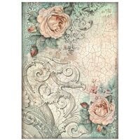 Stamperia - Brocante Antiques Collection - A4 Rice Paper - Roses