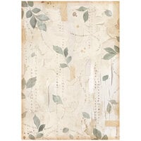 Stamperia - Secret Diary Collection - A4 Rice Paper - Leaves