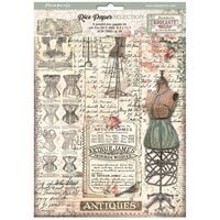 Stamperia - Brocante Antiques Collection - A4 Rice Paper - Antiques