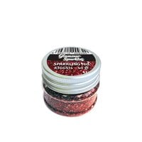 Stamperia - Create Happiness Christmas Plus Collection - Sparkles - Sparkling Red