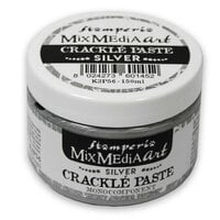 Stamperia - Crackle Paste Monocomponent - Silver - 150 ml