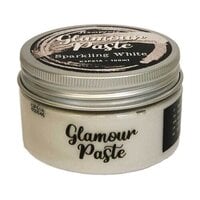Stamperia - Glamour Paste - Sparkling White - 100 ml