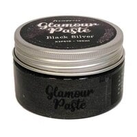 Stamperia - Glamour Paste - Black Silver - 100 ml