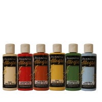 Stamperia - Sunflower Art Collection - Allegro Acrylic Paints - 6 Pack
