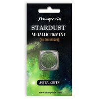 Stamperia - Stardust Pigment - Astral Green - 0.5 gr