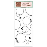 Stamperia - Welcome Home Collection - Create Happiness - Media Stencils - Garlands