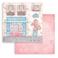Stamperia - Create Happiness Oh La La Collection - 12 x 12 Double Sided Paper - Patisserie