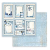 Stamperia - Blue Land Collection - 12 x 12 Double Sided Paper - Cards