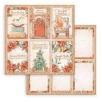 Stamperia - All Around Christmas Collection - 12 x 12 Double Sided Paper - 6 Cards