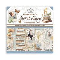 Stamperia - Secret Diary Collection - 12 x 12 Paper Pad