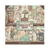 Stamperia - Brocante Antiques Collection - Packs - 8 x 8 Paper Pad