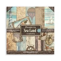 Stamperia - Sea Land Collection - 8 x 8 Paper Pad