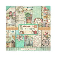 Stamperia - Garden Collection - 8 x 8 Paper Pad