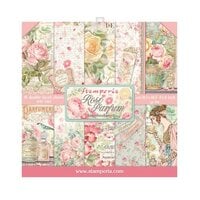 Stamperia - Rose Parfum Collection - 8 x 8 Paper Pad