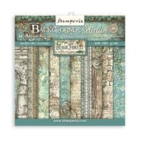 Stamperia - Magic Forest Collection - 8 x 8 Paper Pad - Backgrounds
