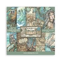 Stamperia - Songs Of The Sea Collection - 8 x 8 Paper Pad