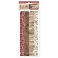 Stamperia - Vintage Library Collection - Fabric Sheets - 4 Pack