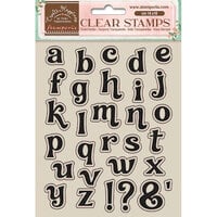 Stamperia - Create Happiness - Clear Acrylic Stamps - Alphabet