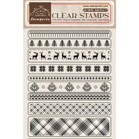 Stamperia - Create Happiness Christmas Plus Collection - Acrylic Stamps - Borders