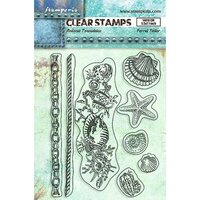 Stamperia - Songs Of The Sea - Clear Acrylic Stamps - Shells