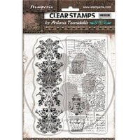 Stamperia - Sir Vagabond in Fantasy World Collection - Acrylic Stamps - Two Borders