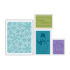 Sizzix - Textured Impressions - Embossing Folders - Christmas Set 3