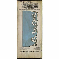 Sizzix - Tim Holtz - Alterations Collection - On the Edge Die - Scrollwork