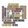 Sizzix - Tim Holtz - Alterations Collection - Thinlits Die - Sentiment Words, Thin