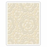 Sizzix - Tim Holtz - Alterations Collection - Texture Fades - Embossing Folder - Lace