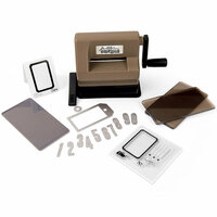Sizzix - Tim Holtz - Alterations Collection - Sidekick - Starter Kit - Brown and Black