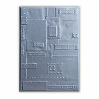 Sizzix - Tim Holtz - Alterations Collection - 3D Texture Fades - Embossing Folder - Foundry