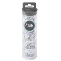 Sizzix - Making Essentials Collection - Sequins and Beads - Silver - 5 Pack